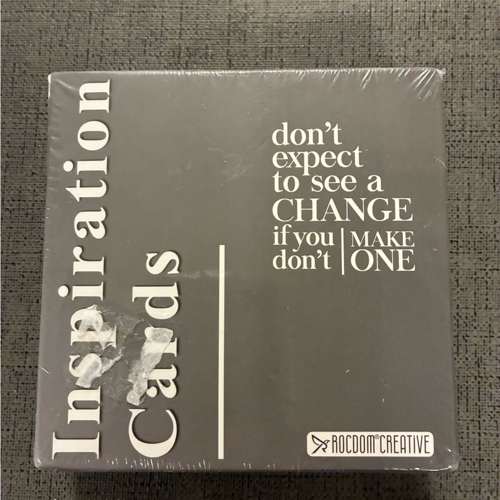 Gray Inspiration Flash Cards 10